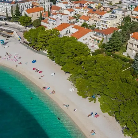 Private Seaside Morska With Pool In Baska Voda, Dalmatia, Croatia Villa *
