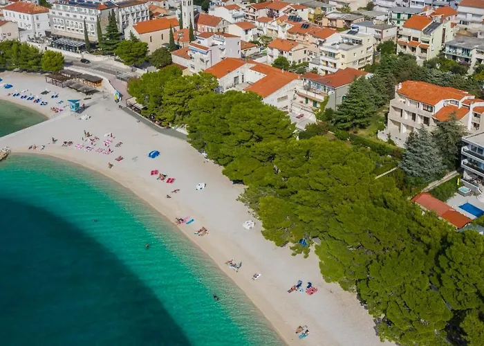 Private Seaside Morska With Pool In Baska Voda, Dalmatia, Croatia Villa *