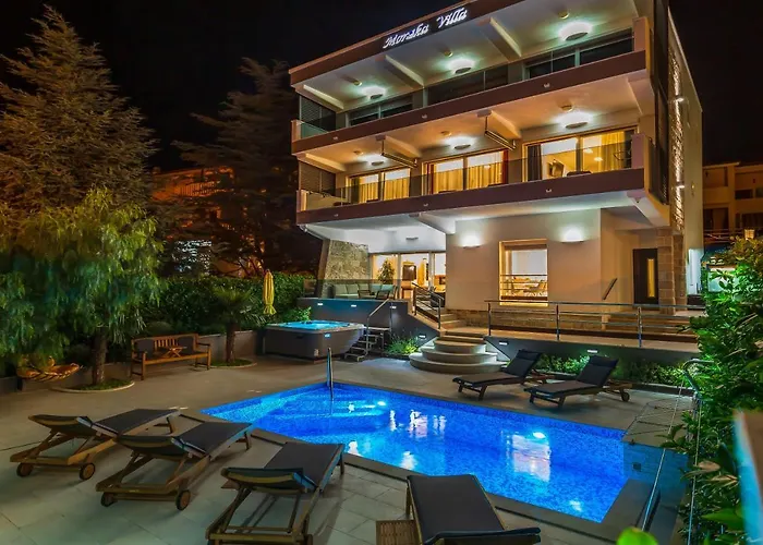 Private Seaside Morska With Pool In Baska Voda, Dalmatia, Croatia Villa Baška Voda